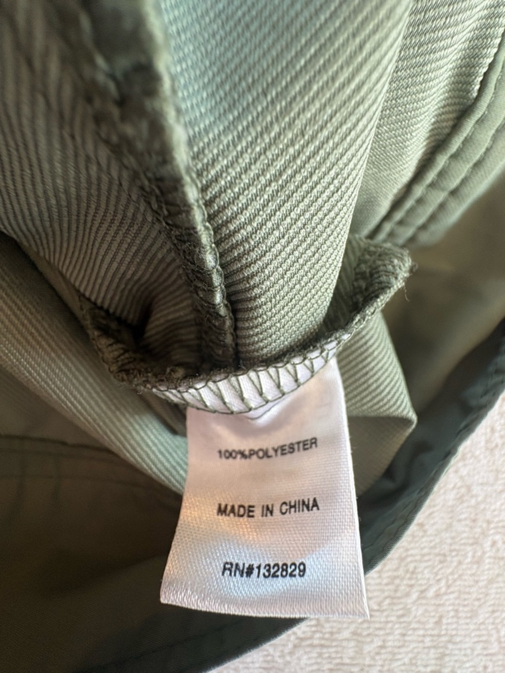 superdown Olive Utility Zip Mini Dress - Picture 9 of 11